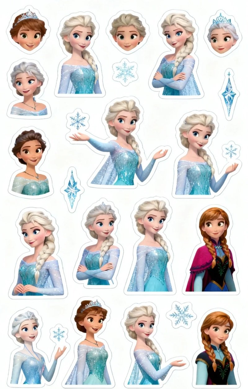 sticker công chúa 35