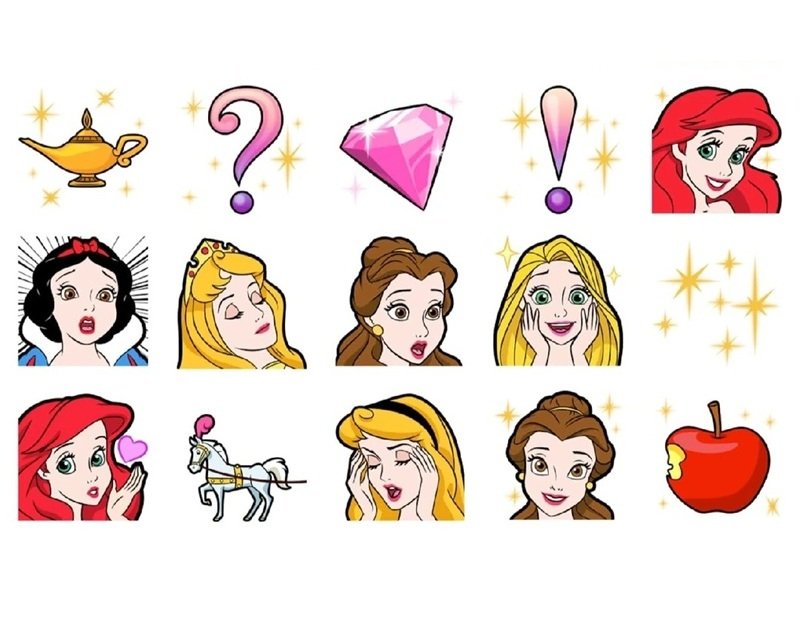sticker công chúa 36