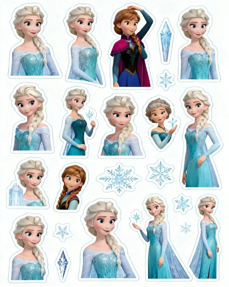 sticker công chúa 38