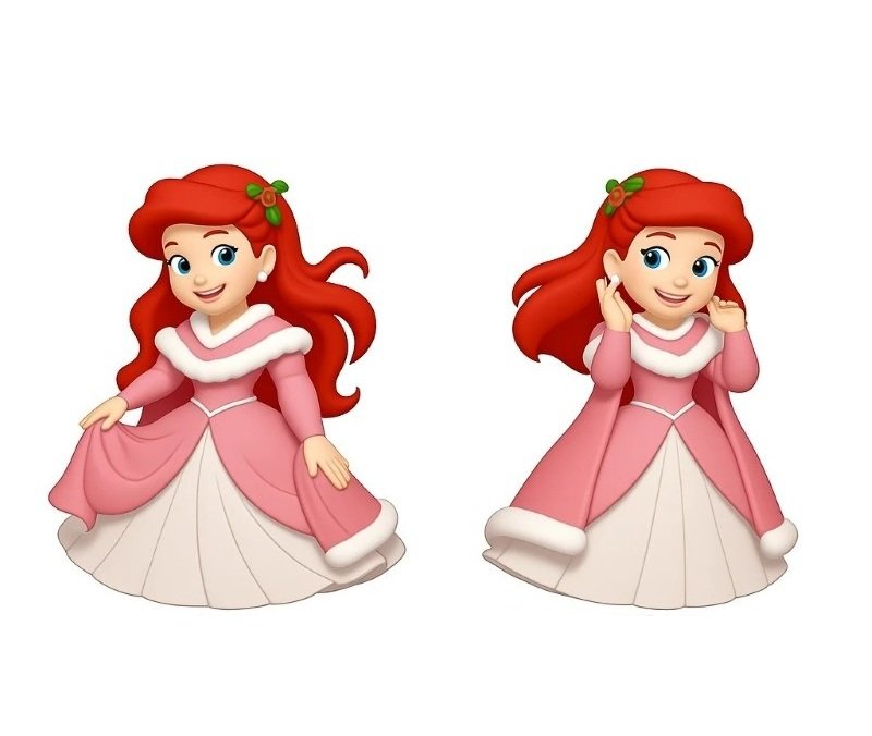 sticker công chúa 5