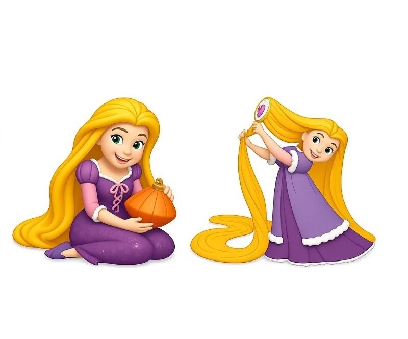 sticker công chúa 6