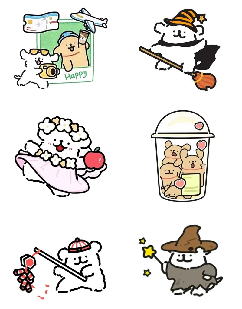 sticker dễ thương 26