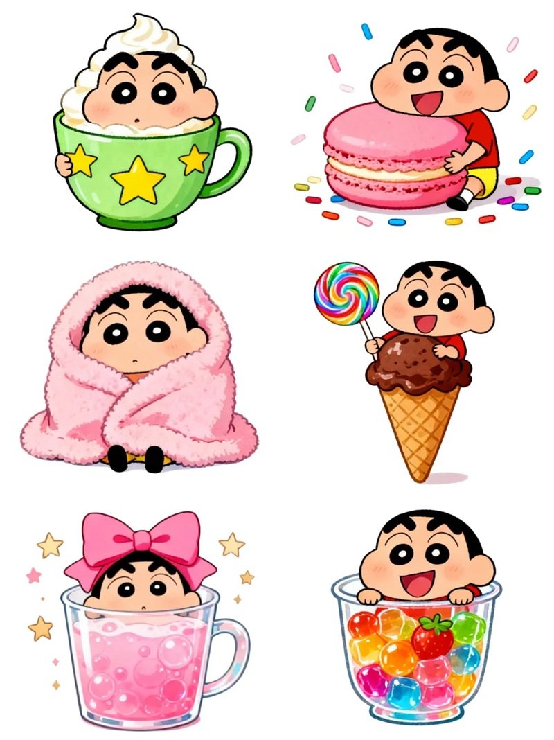 sticker dễ thương 30