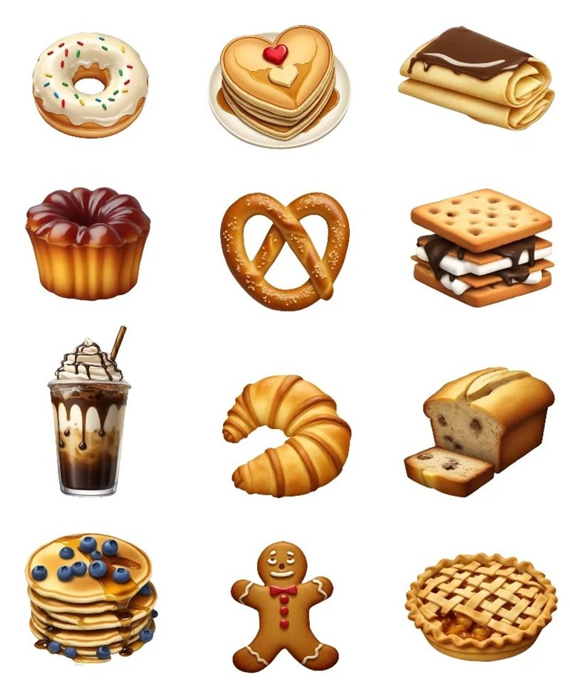 sticker đồ ăn vặt 1