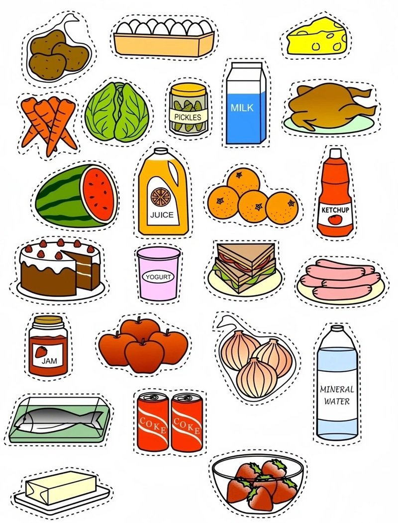 sticker đồ ăn vặt 12