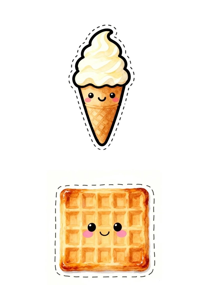 sticker đồ ăn vặt 22