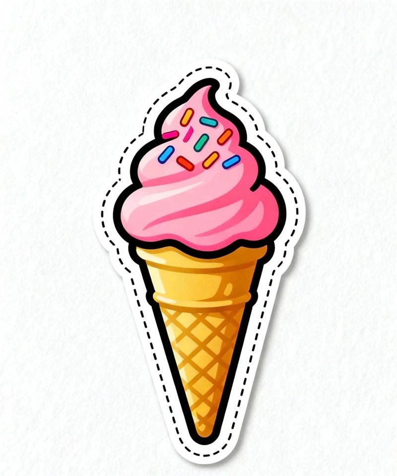 sticker đồ ăn vặt 26