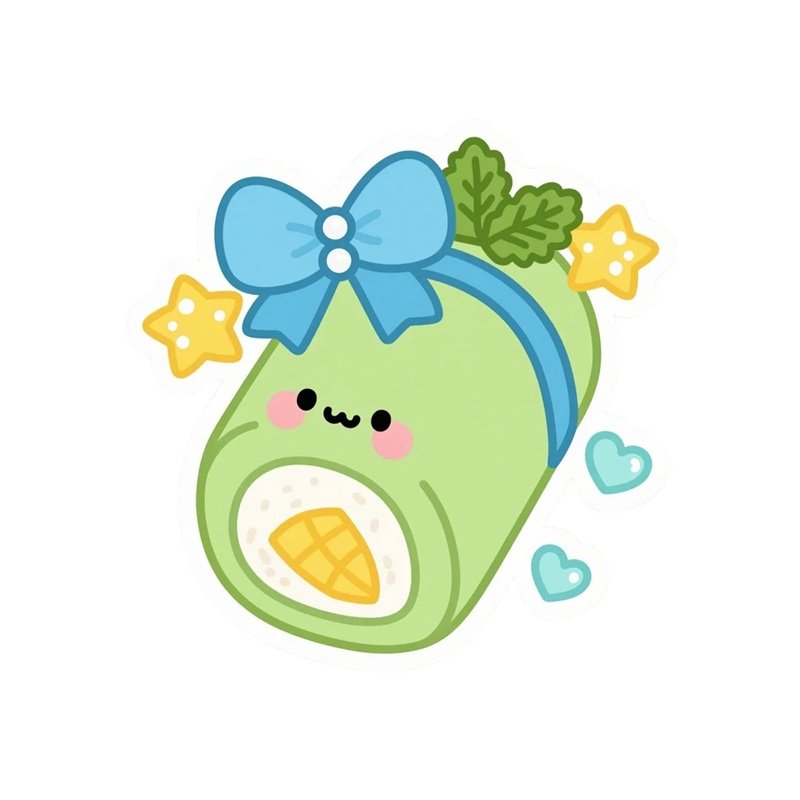 sticker đồ ăn vặt 40