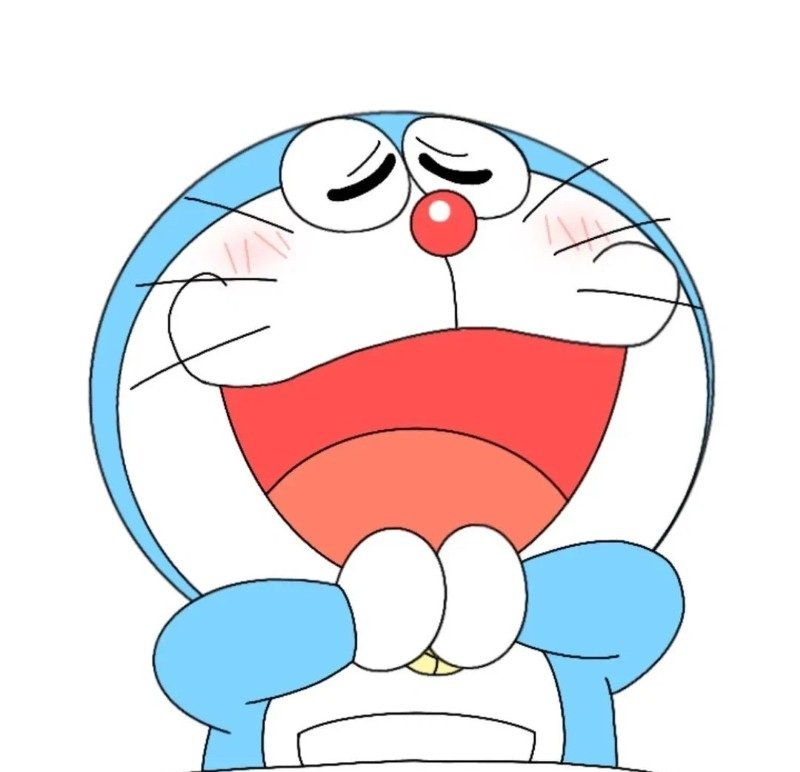 sticker doraemon 1