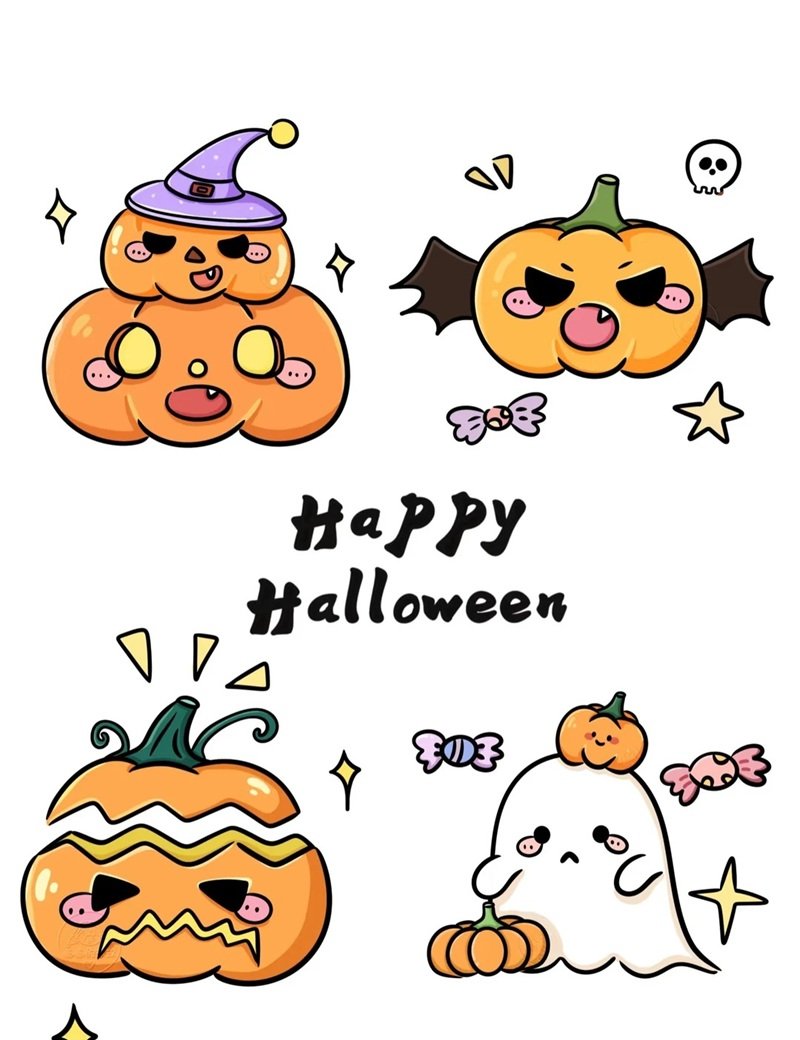 sticker halloween 15