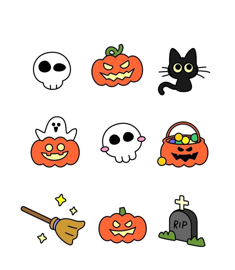 sticker halloween 19