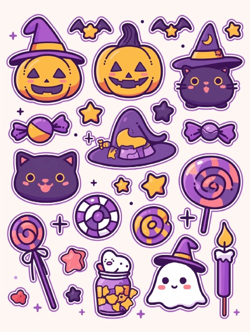 sticker halloween 29