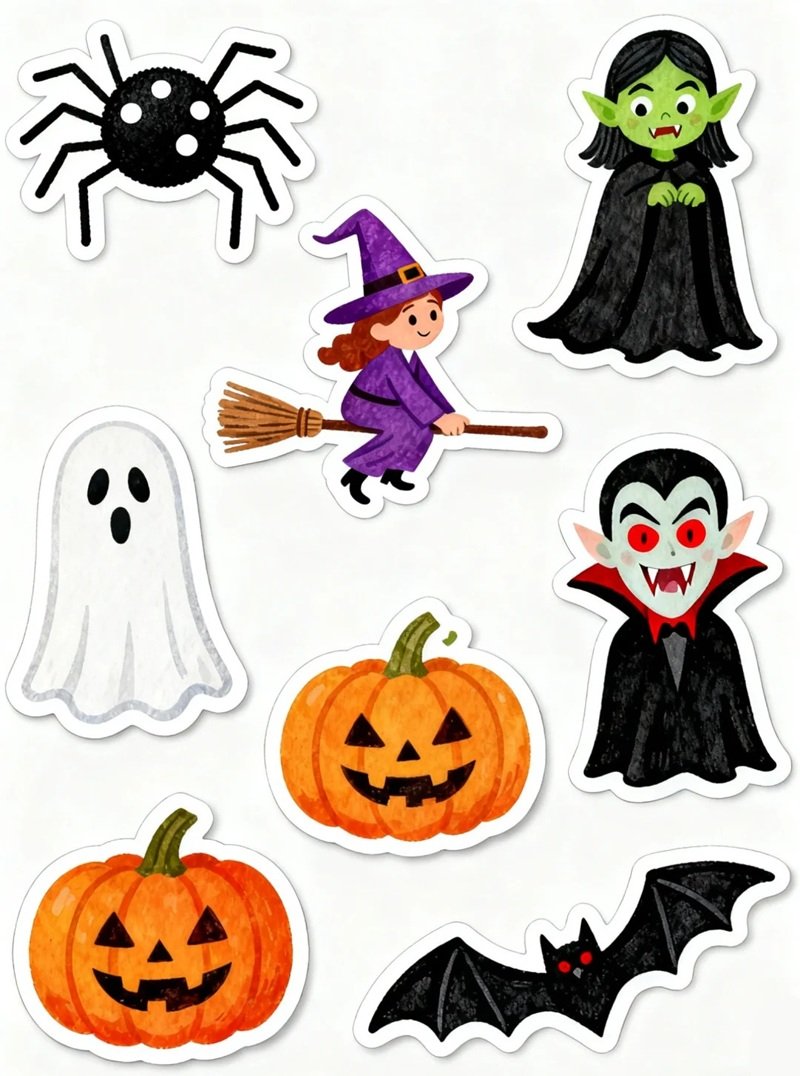 sticker halloween 6