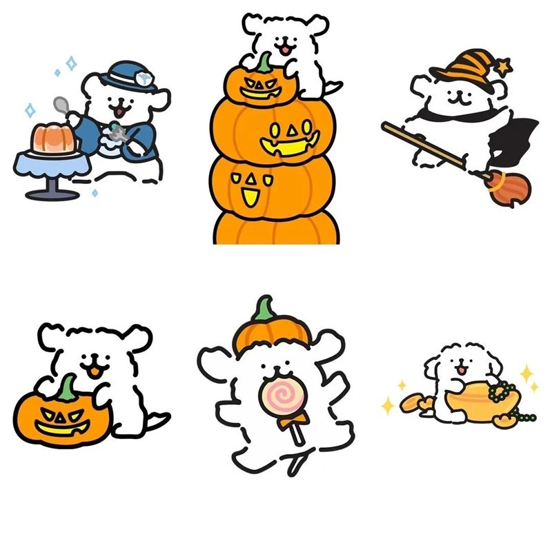 sticker halloween 7