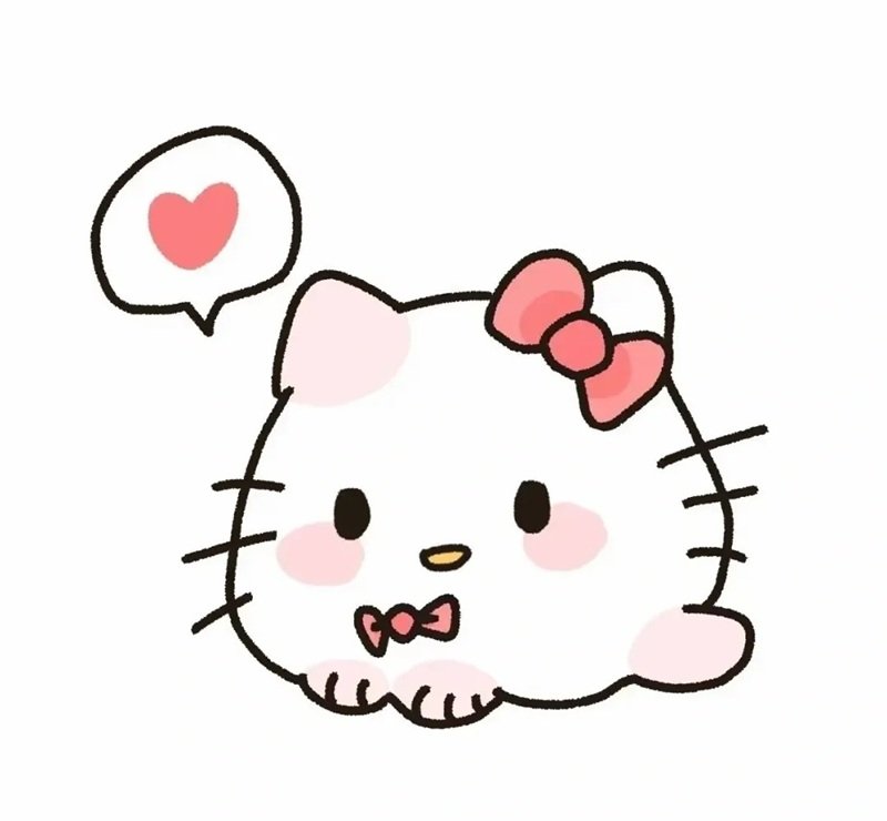 sticker hello kitty 1