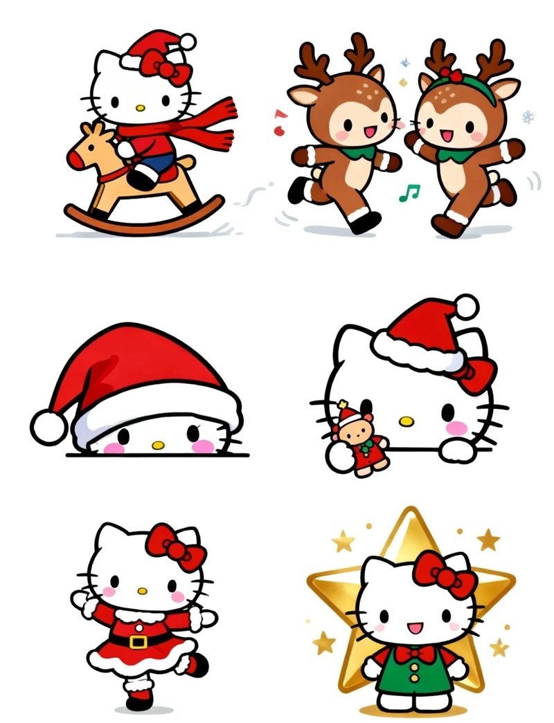 sticker hello kitty 12