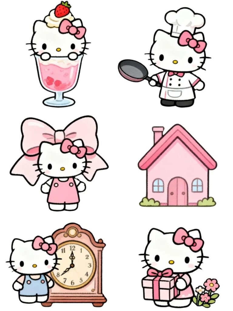 Khám phá bộ sưu tập 80+ sticker Hello Kitty dễ thương