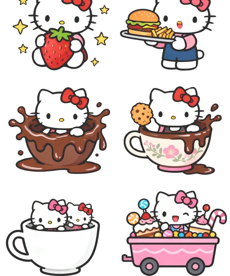 sticker hello kitty 24