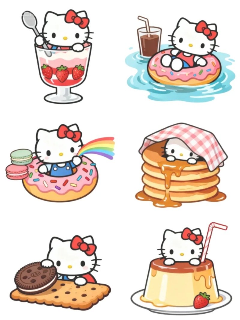 sticker hello kitty 25