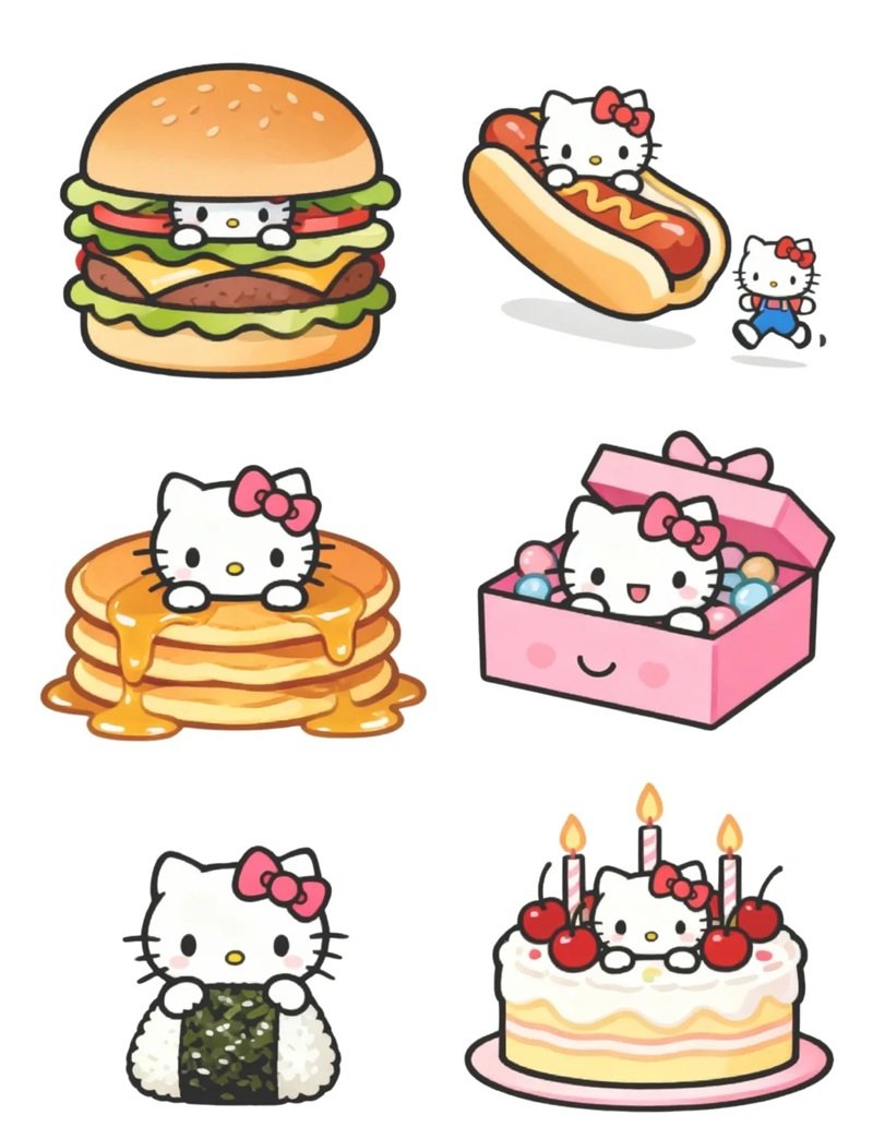 sticker hello kitty 26