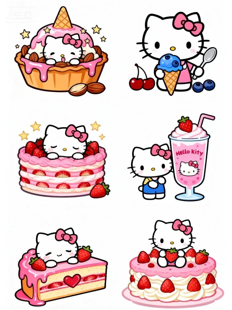 sticker hello kitty 27