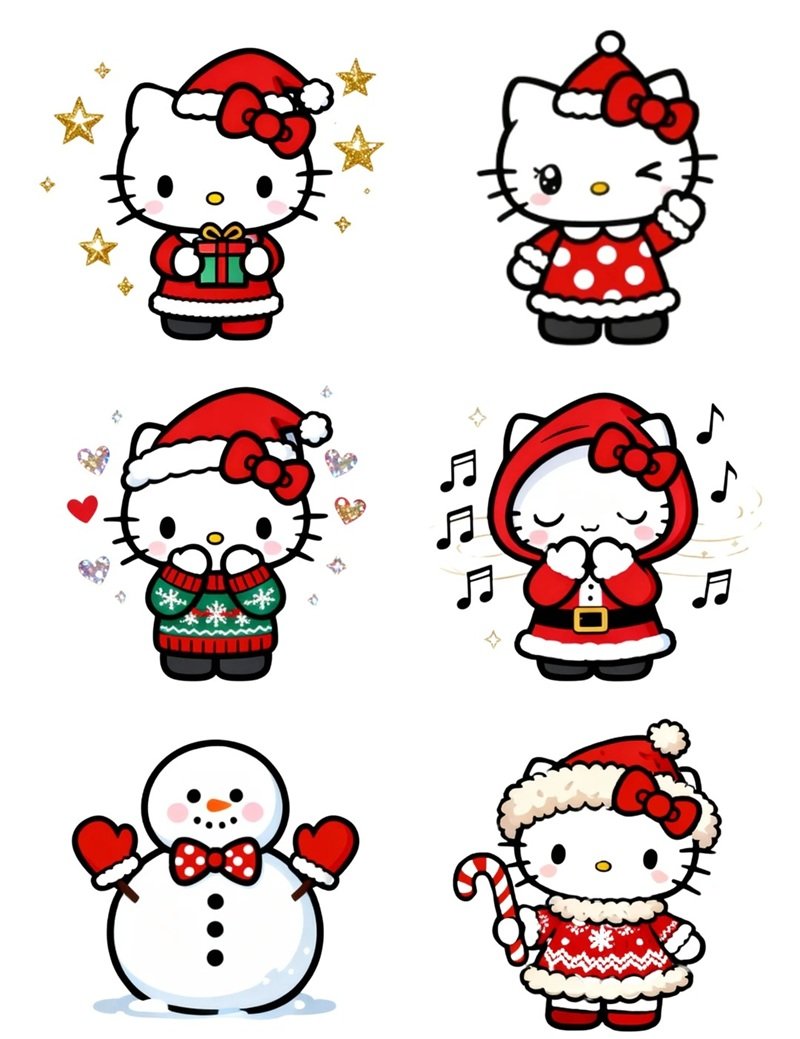 sticker hello kitty 9