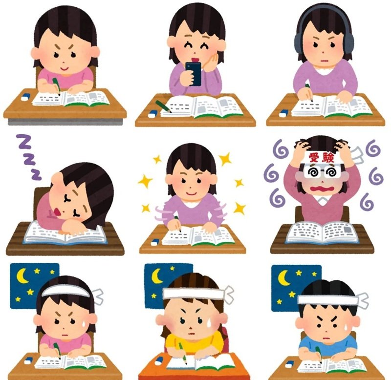 sticker học tập 3