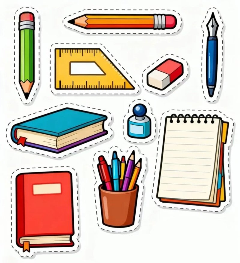 sticker học tập 5