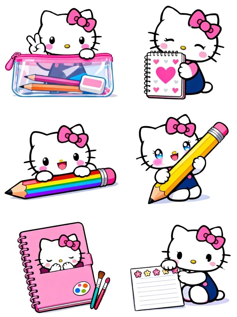 sticker học tập 7