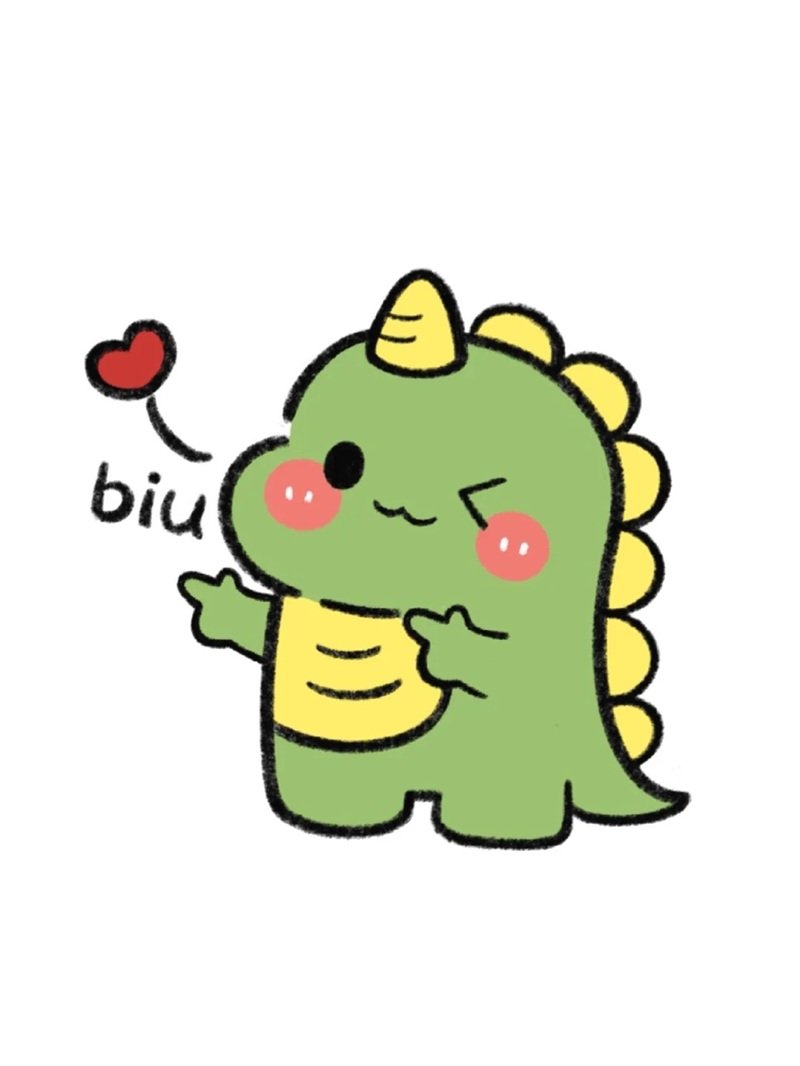 sticker khủng long 30