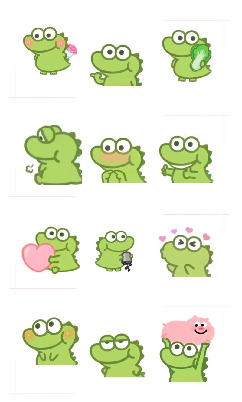 sticker khủng long 36