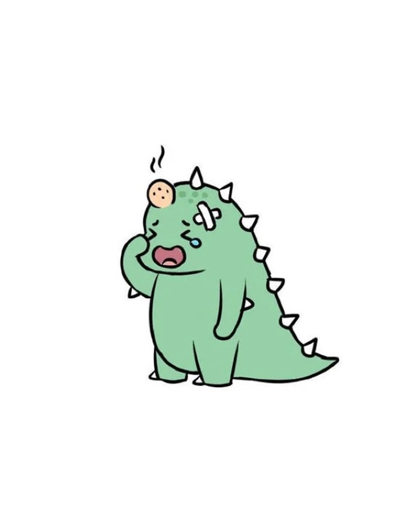 sticker khủng long 39