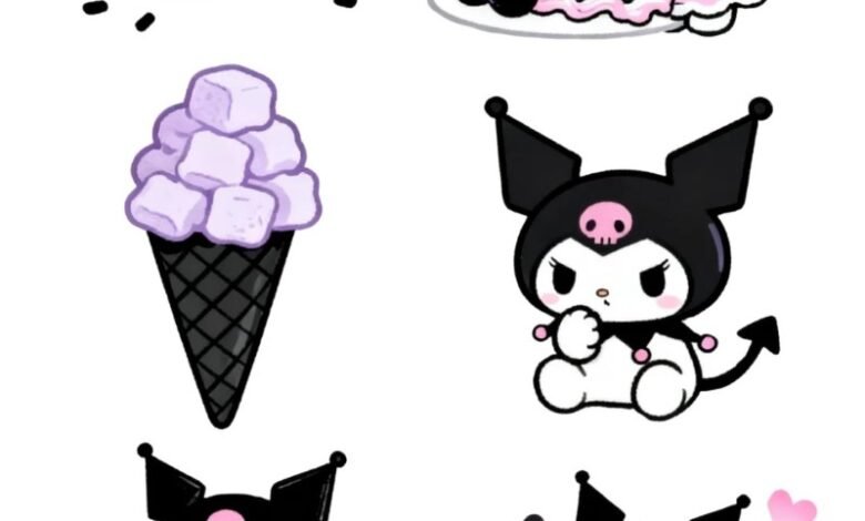 sticker kuromi 11