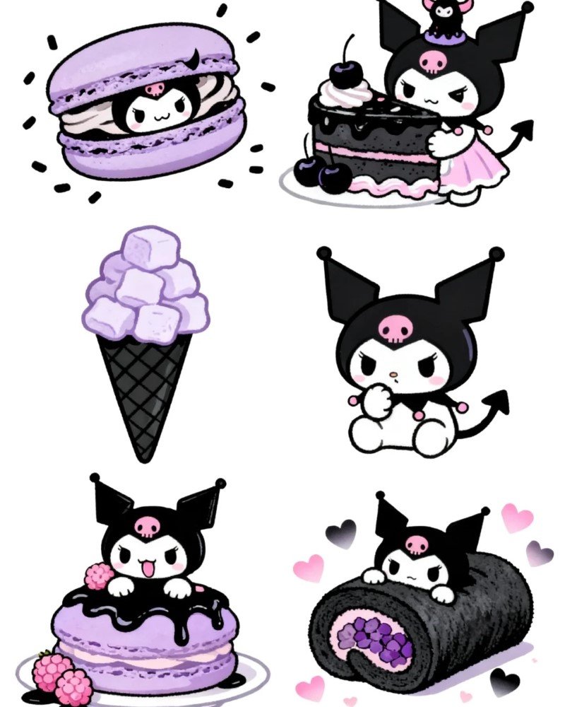 sticker kuromi 11