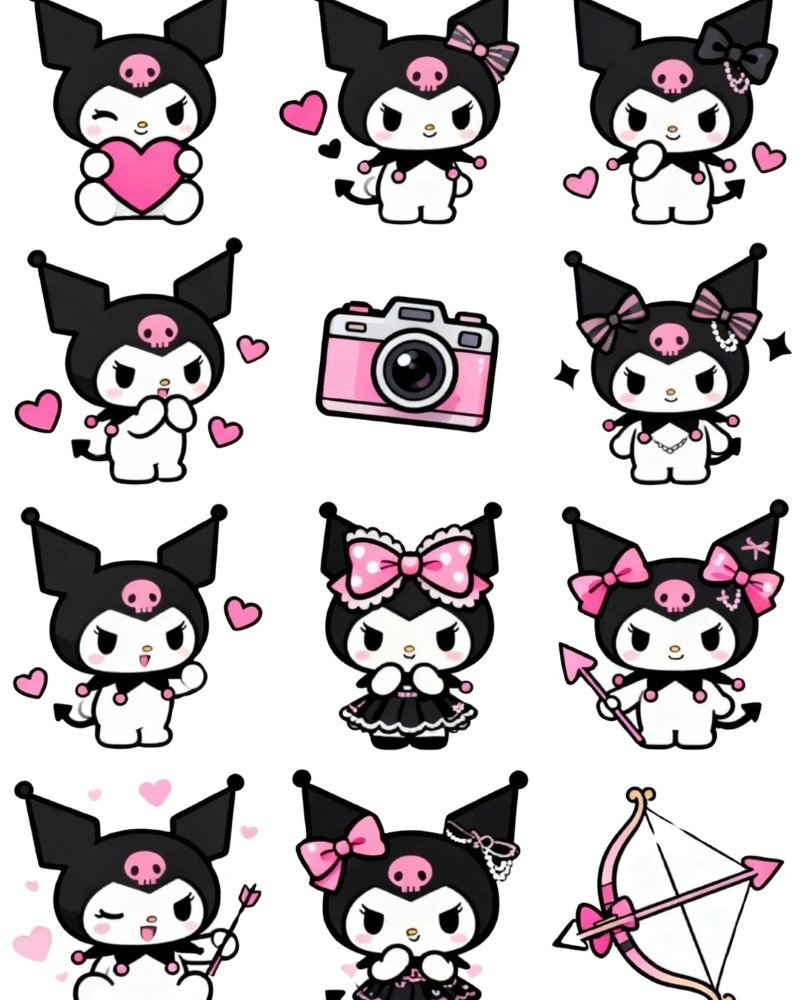 sticker kuromi 4