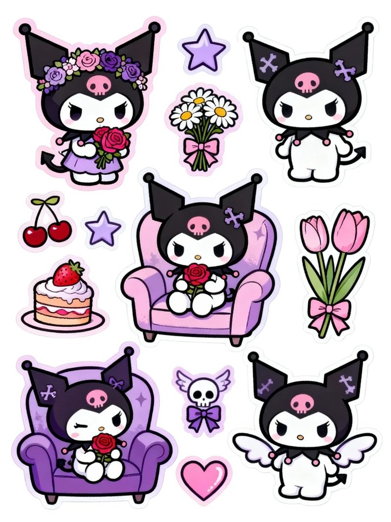 sticker kuromi 6