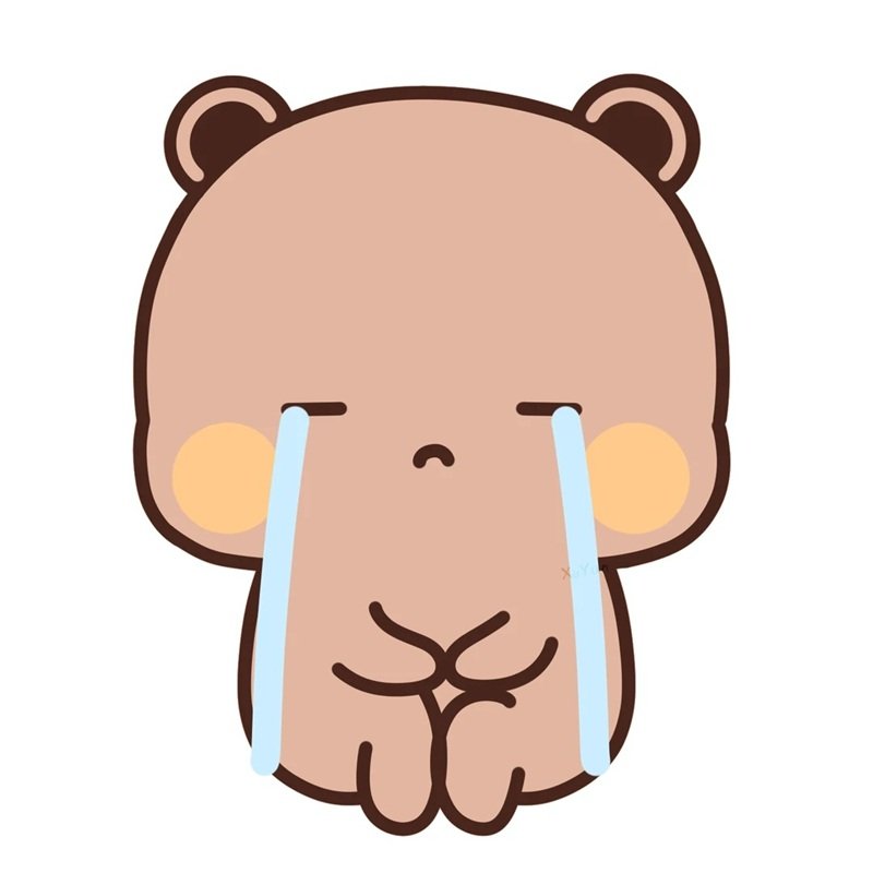 sticker mặt buồn 20