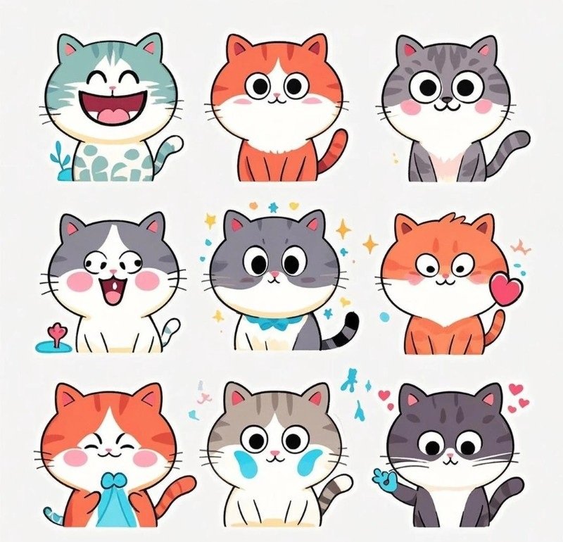 sticker mèo 7