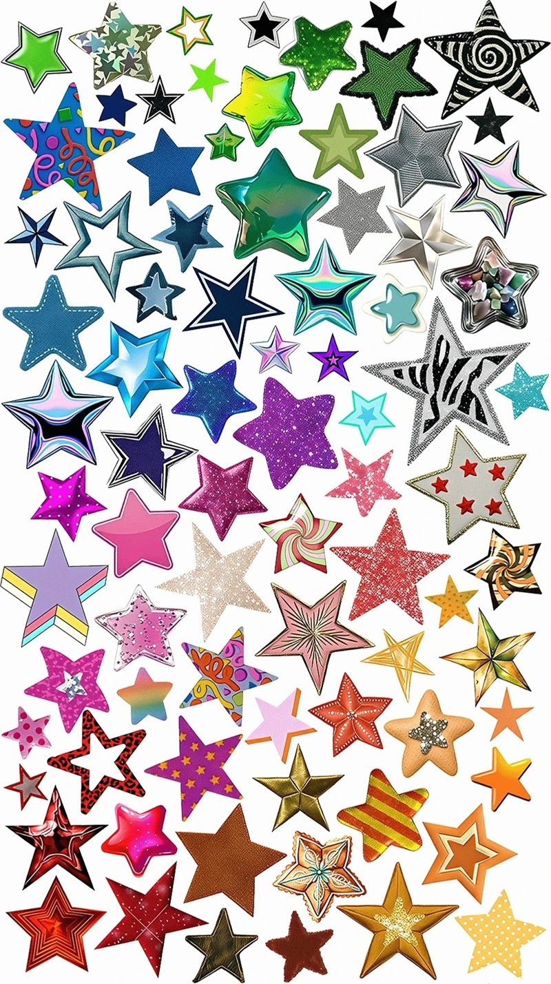 sticker ngôi sao 17