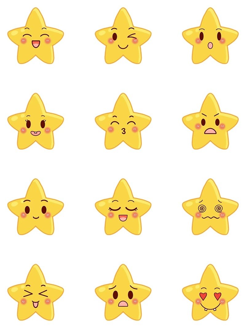 sticker ngôi sao 20