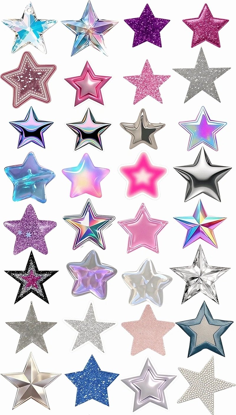 sticker ngôi sao 25