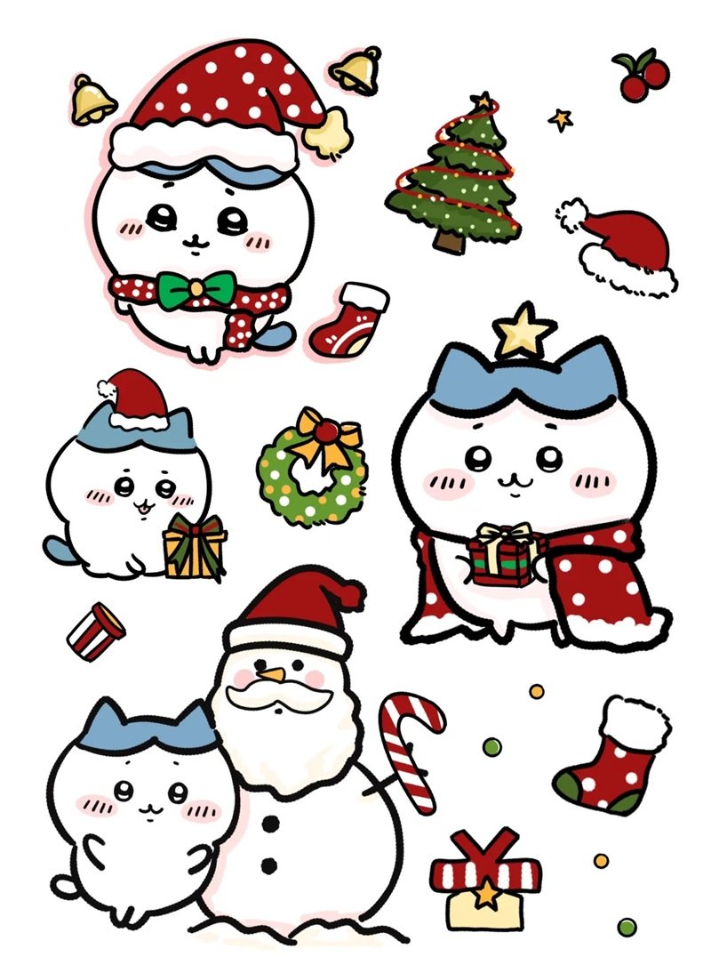 sticker noel 35
