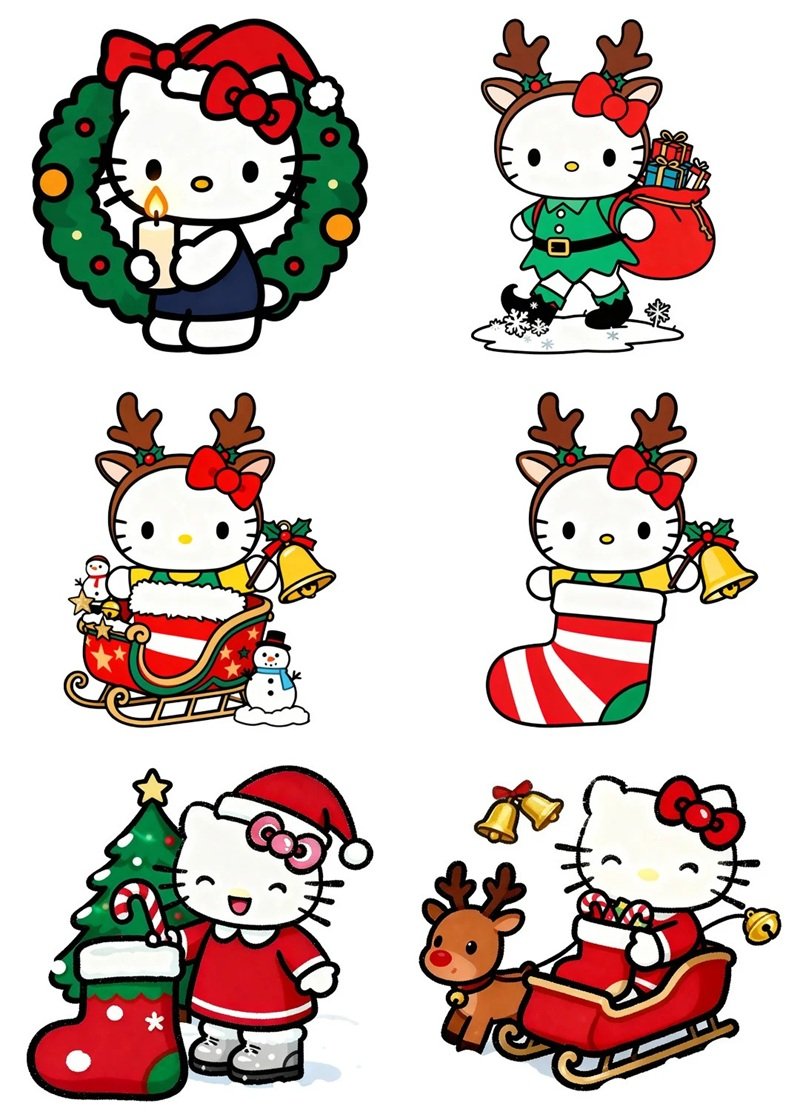 sticker noel 5