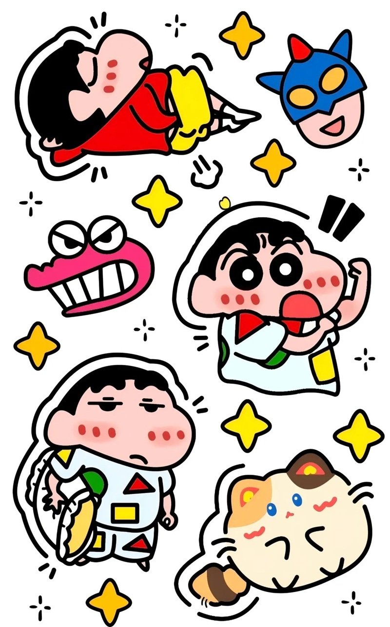 sticker shin bựa