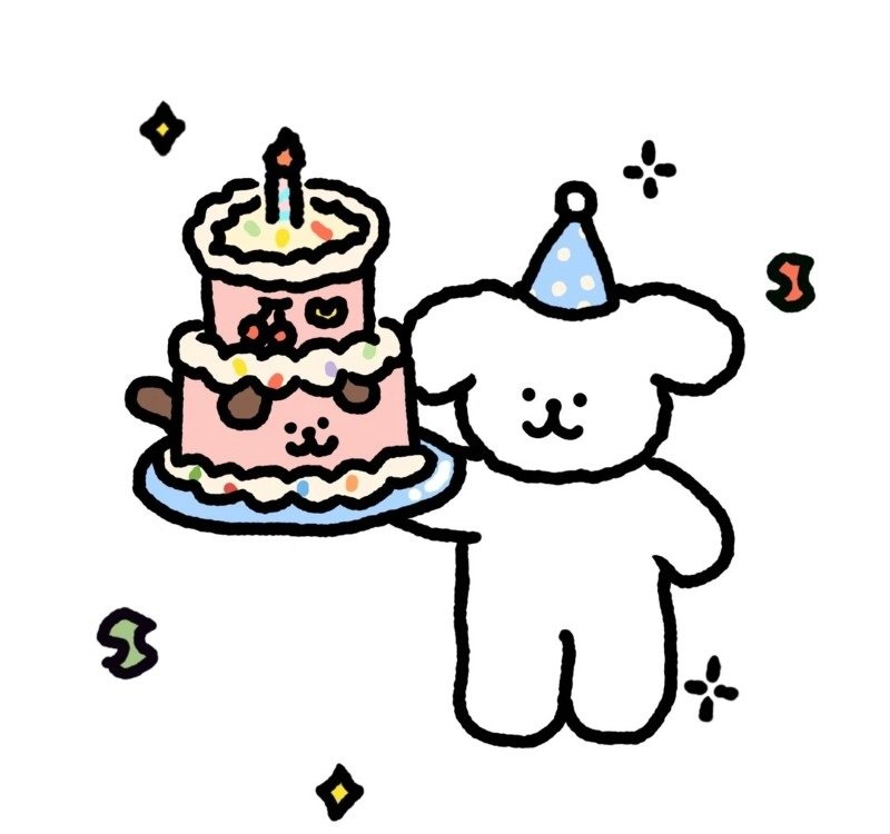 sticker sinh nhật 16