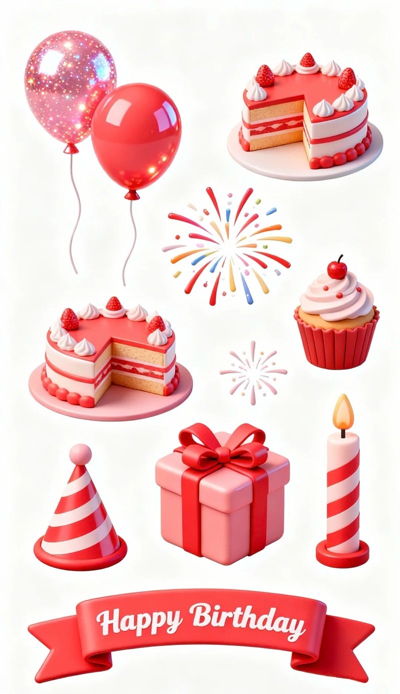 sticker sinh nhật 2
