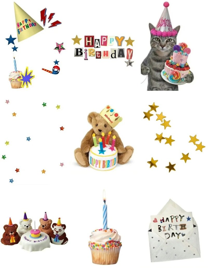 sticker sinh nhật 31