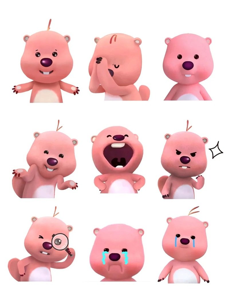 sticker sticker loopy meme