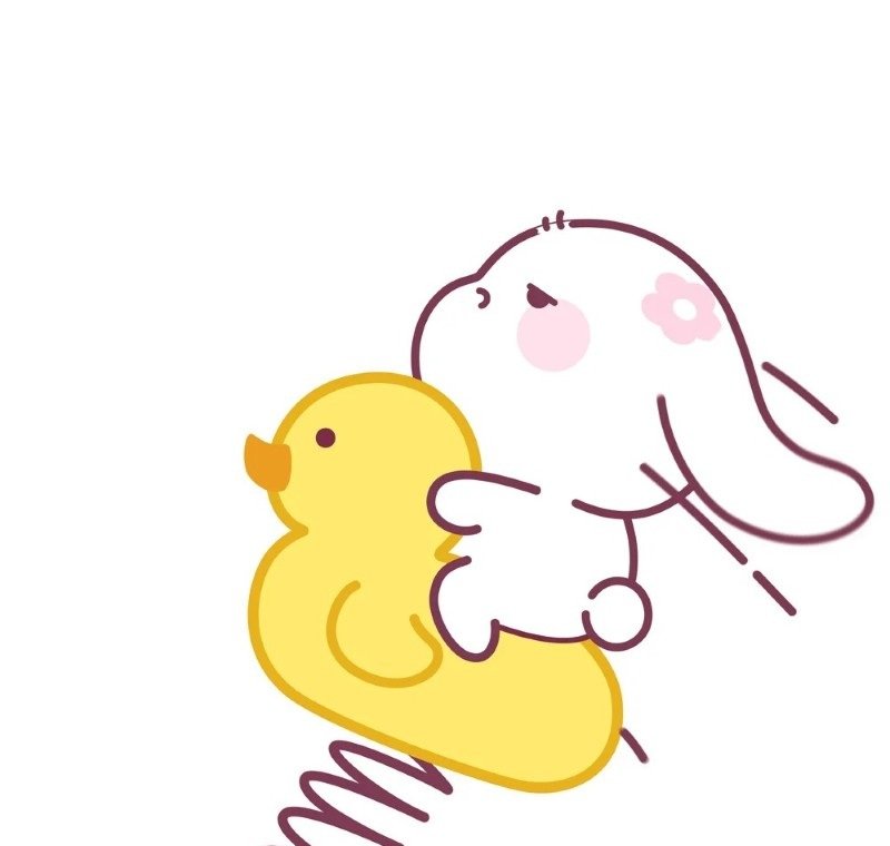 sticker thỏ cute 11