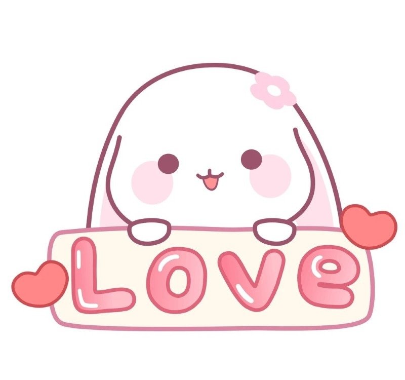 sticker thỏ cute 38